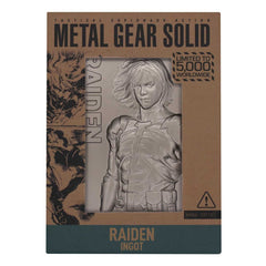 Metal Gear Solid 2 Ingot Raiden Limited Edition 5060948294799