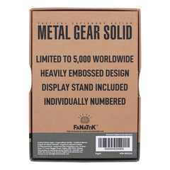 Metal Gear Solid 2 Ingot Snake Limited Edition 5060948294805