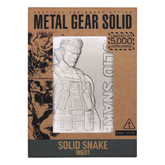 Metal Gear Solid 2 Ingot Snake Limited Edition 5060948294805