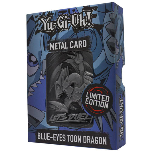 Yu-Gi-Oh! Replica Card Blue Eyes Toon Dragon Limited Edition 5060662466410