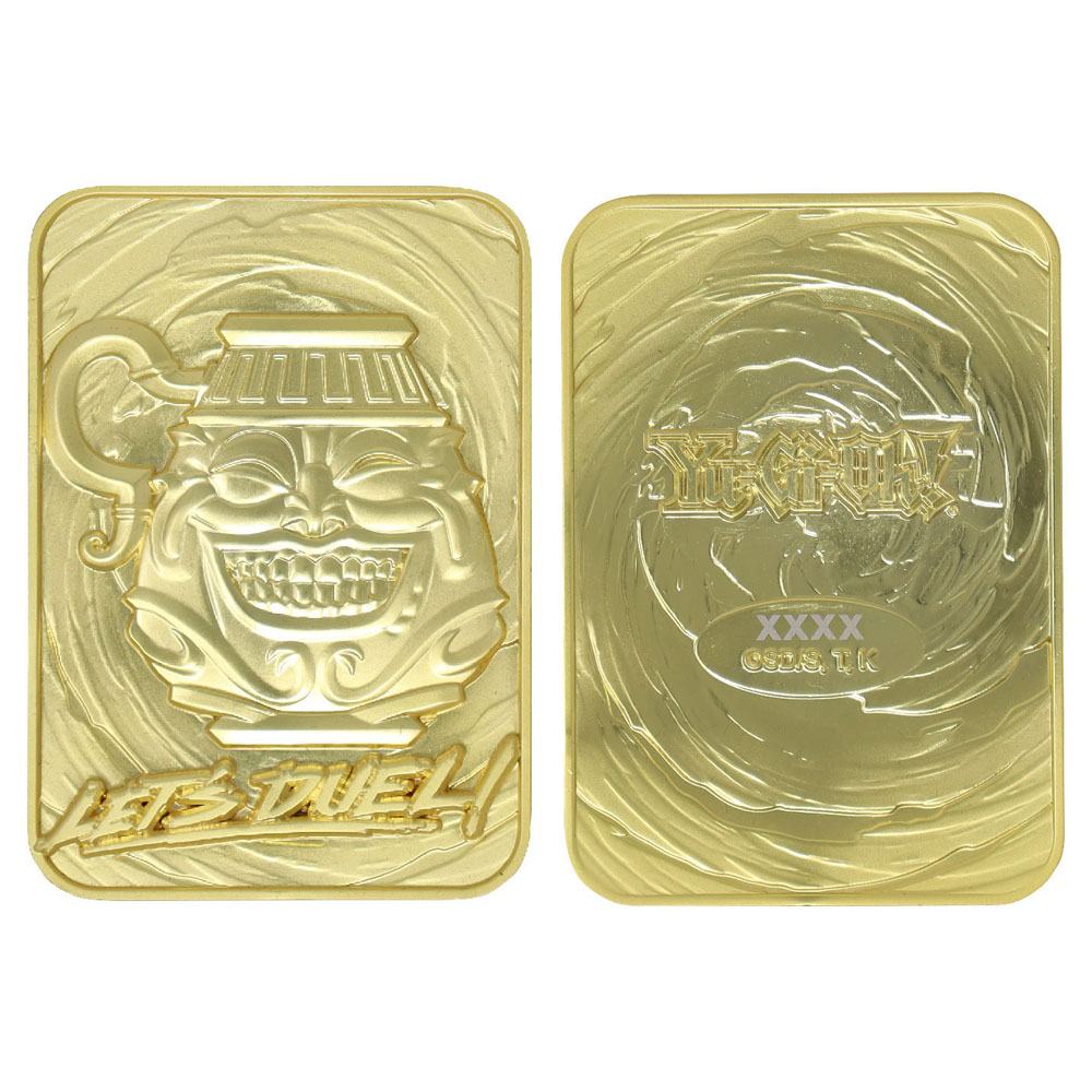 Yu-Gi-Oh! Replica Card Pot of Greed (gold plated) 5060662466458