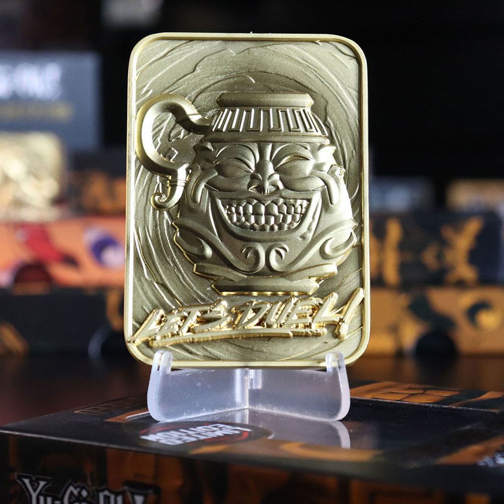 Yu-Gi-Oh! Replica Card Pot of Greed (gold plated) 5060662466458