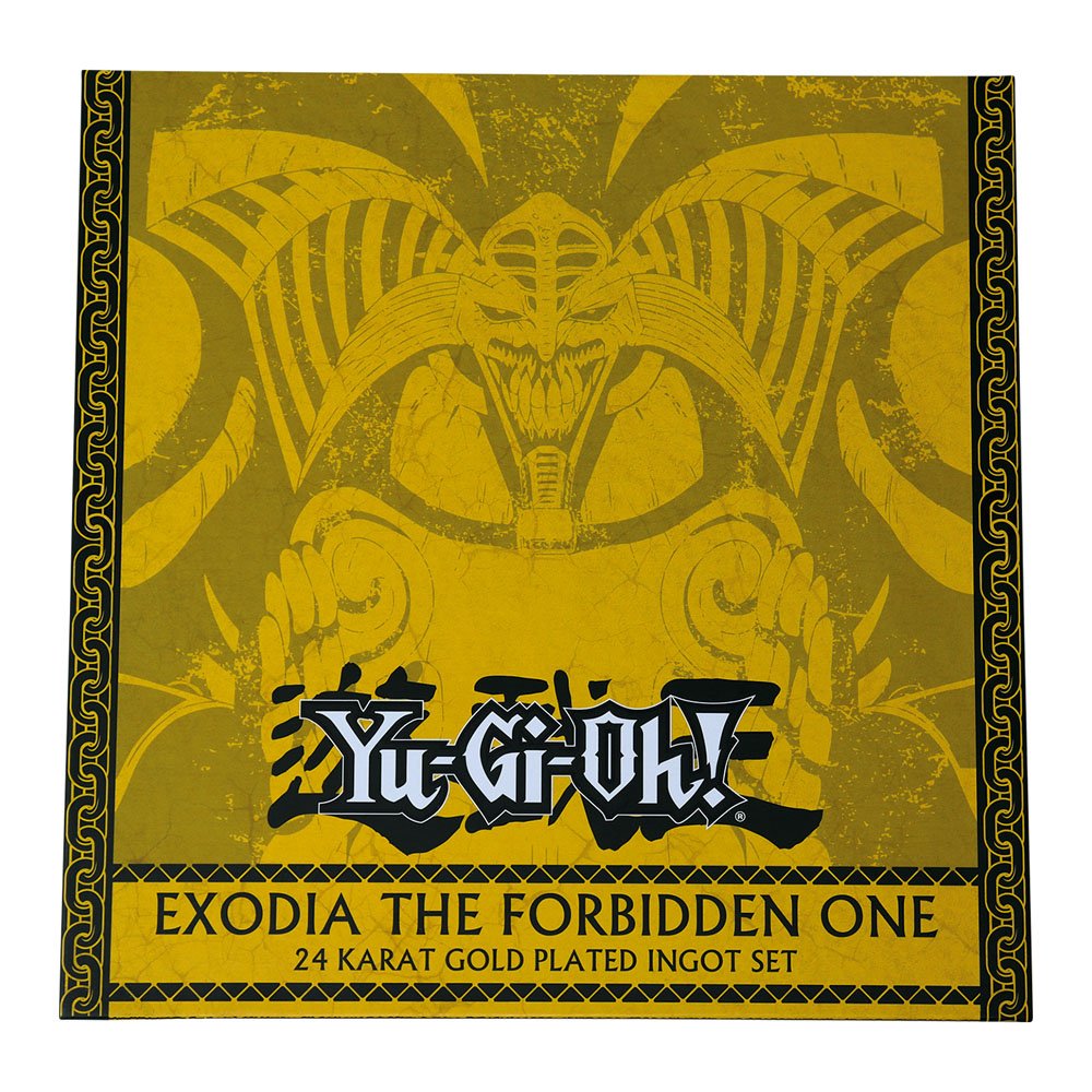 Yu-Gi-Oh! Exodia the Forbidden One Ingot Set (gold plated) 5060662467936