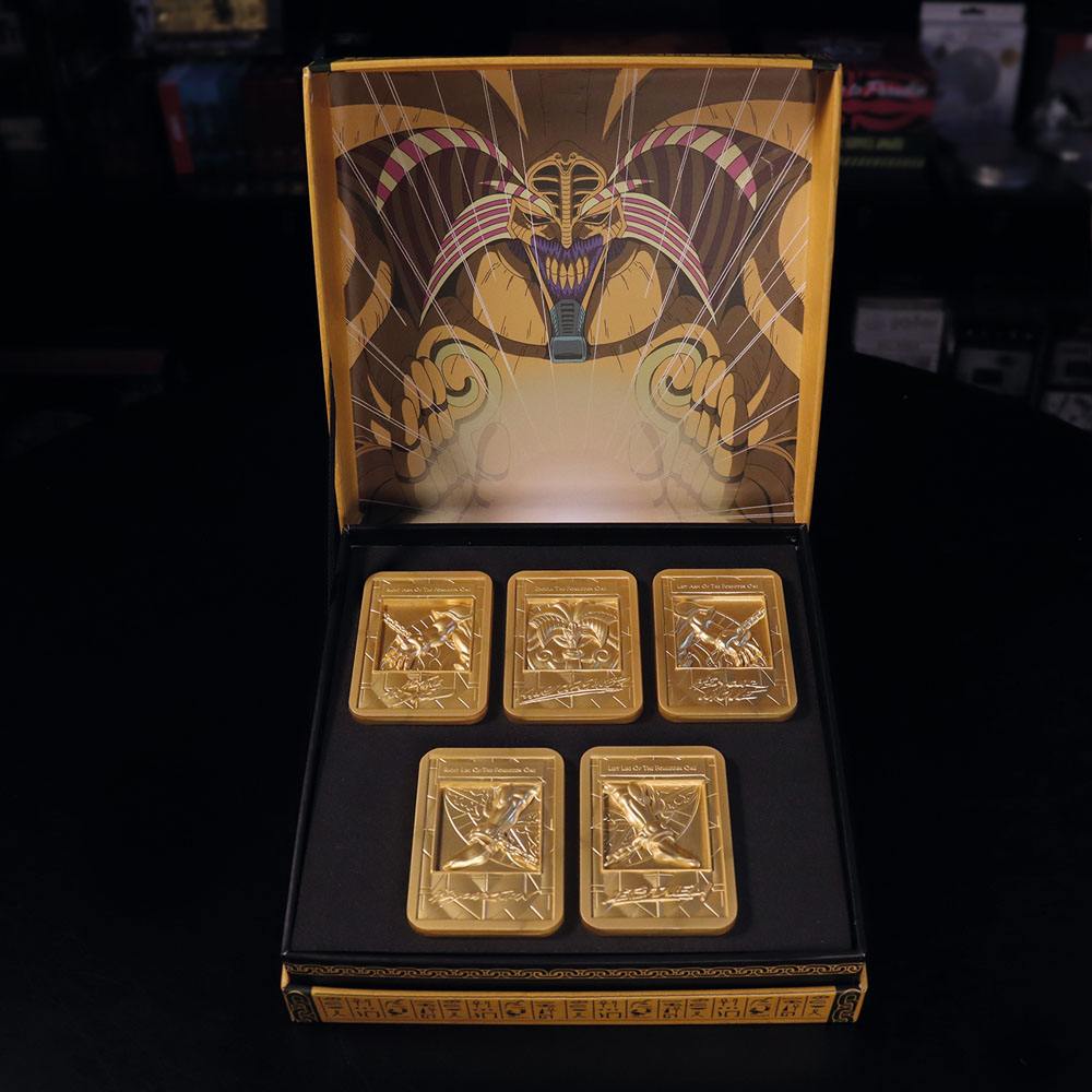 Yu-Gi-Oh! Exodia the Forbidden One Ingot Set (gold plated) 5060662467936