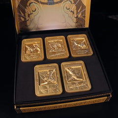 Yu-Gi-Oh! Exodia the Forbidden One Ingot Set (gold plated) 5060662467936