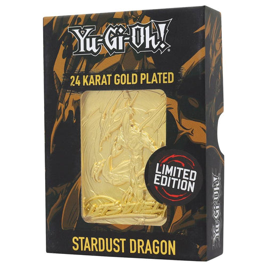 Yu-Gi-Oh! Replica Card Stardust Dragon (gold plated) 5060662468063