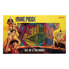 One Piece Tin Signs 3 Pack 5060948295345