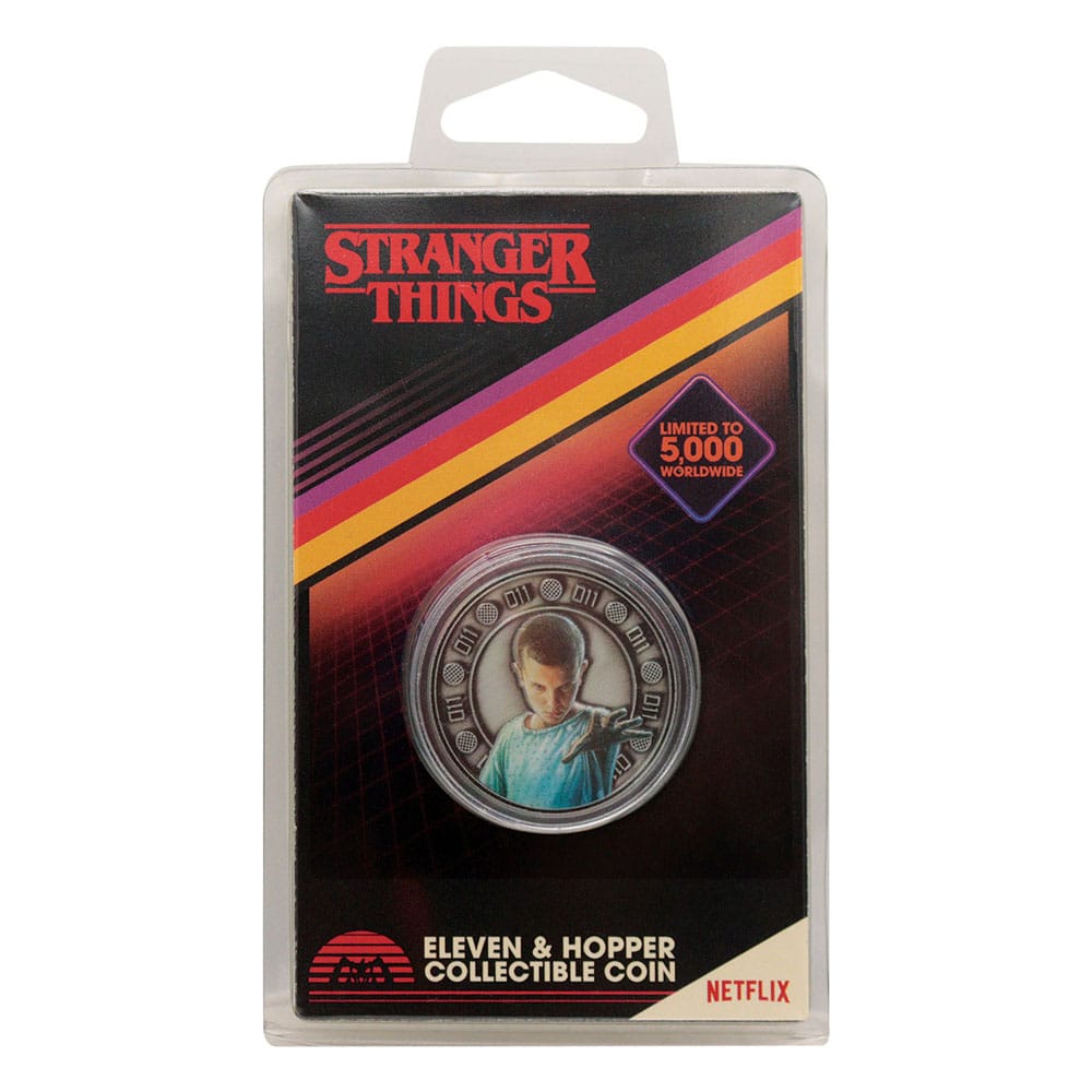 Stranger Things Collectable Coin Eleven & Hopper 4 cm 5060948290173