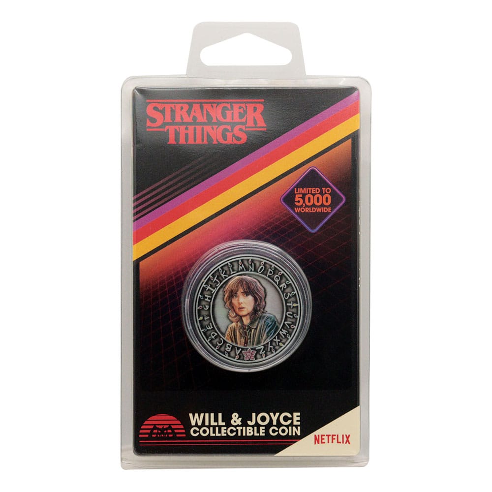 Stranger Things Collectable Coin Will & Joyce 4 cm 5060948294324