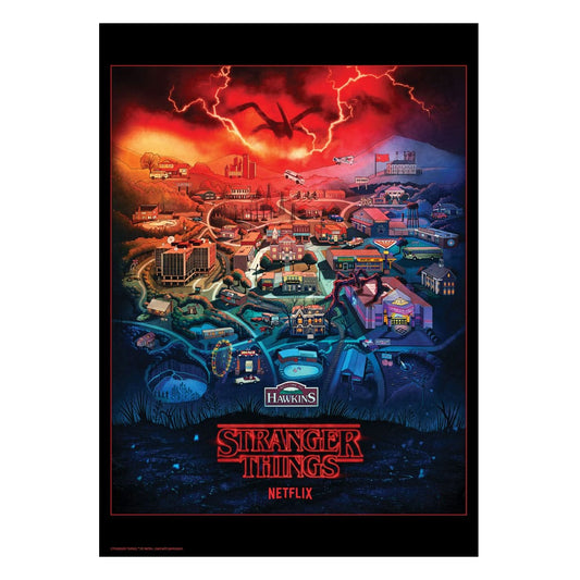 Stranger Things Art Print Limited Edition 42 x 30 cm 5060948295079