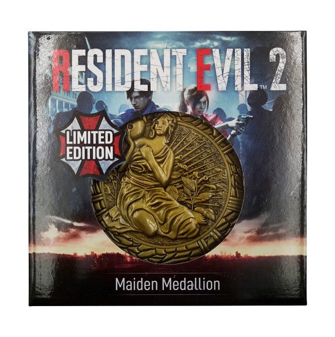 Resident Evil 2 Replica 1/1 Maiden Medallion 5060662463280