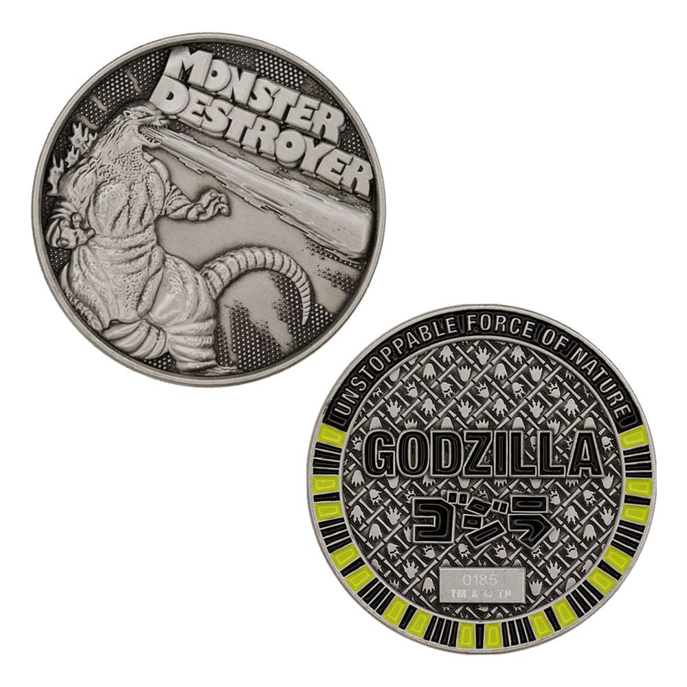 Godzilla Collectable Coin 70th Anniversary Limited Edition 5060948293112