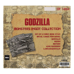 Godzilla Ingot Set Godzilla Monsters Limited  5060948293143