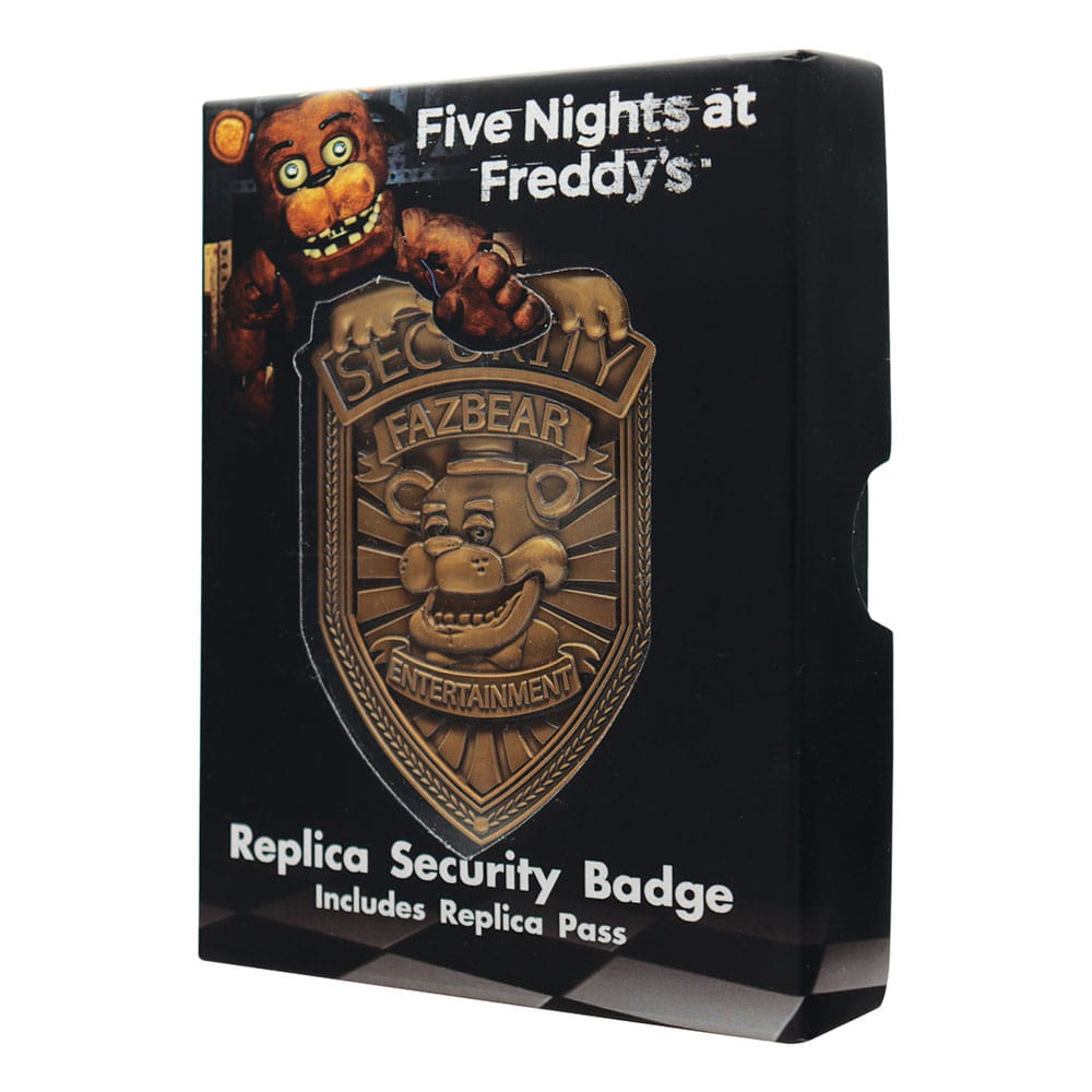 Five Nights at Freddy´s Replica Security Badge 5060948295857