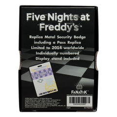 Five Nights at Freddy´s Replica Security Badge 5060948295857