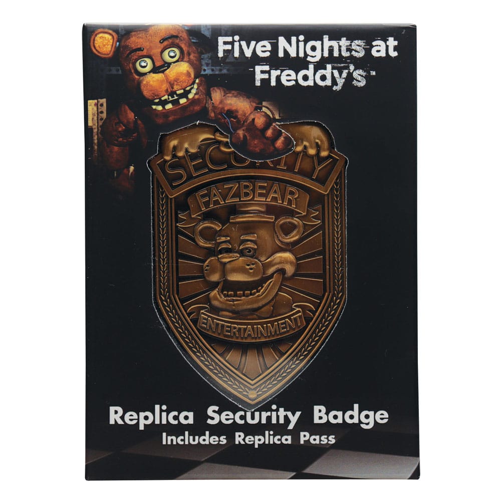 Five Nights at Freddy´s Replica Security Badge 5060948295857