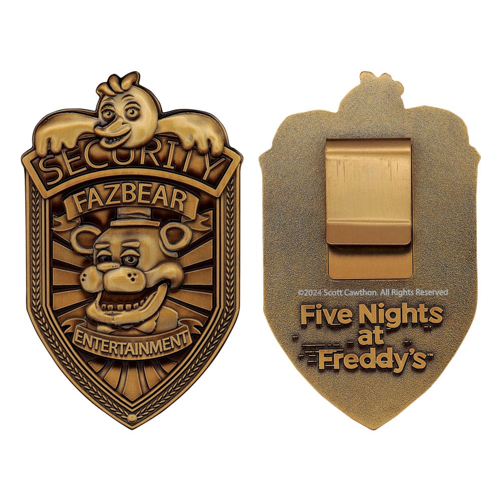 Five Nights at Freddy´s Replica Security Badge 5060948295857