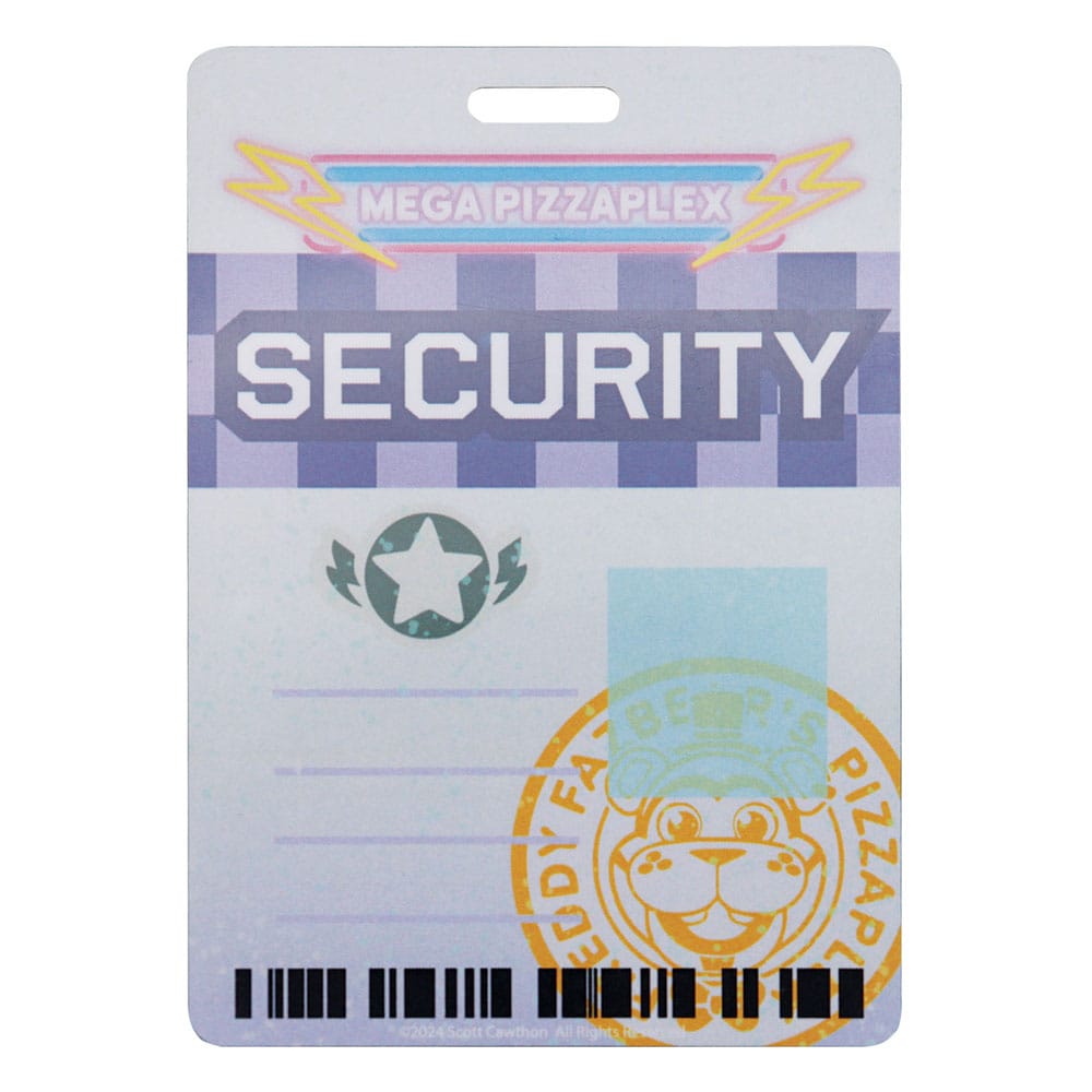 Five Nights at Freddy´s Replica Security Badge 5060948295857