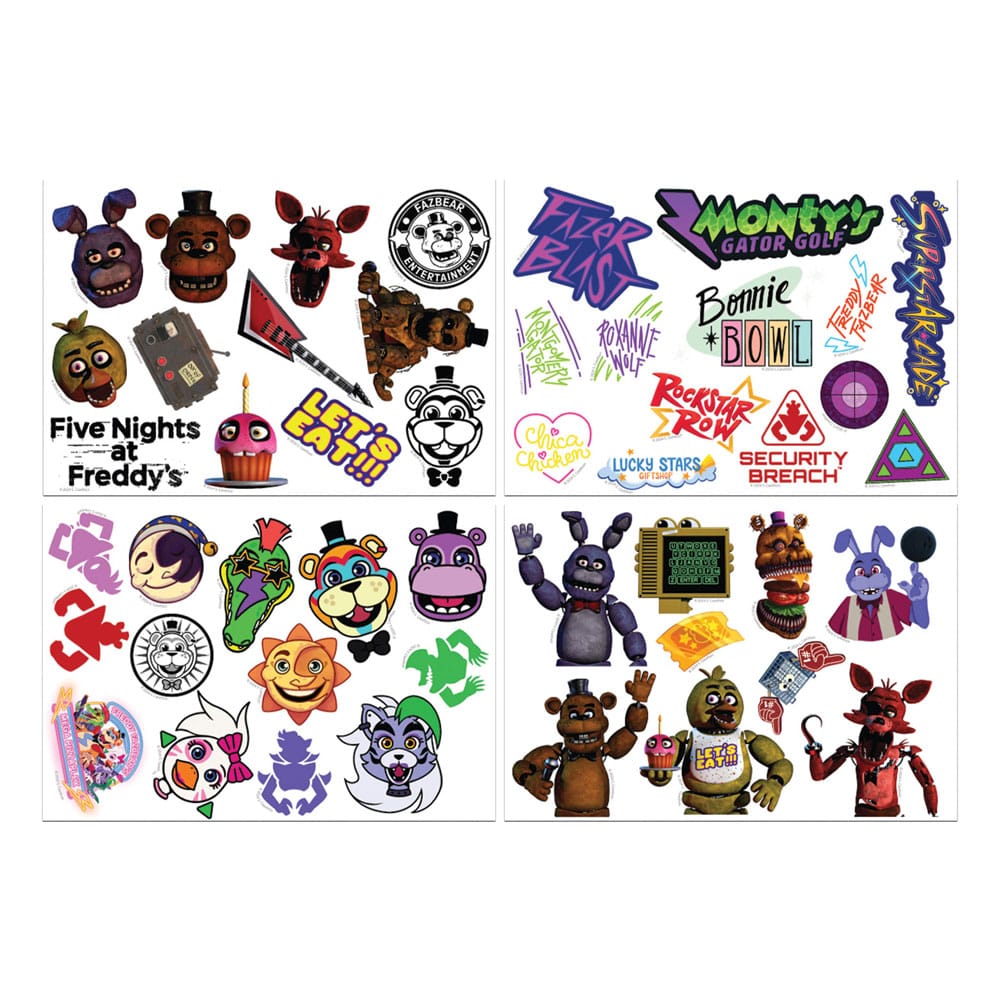 Five Nights at Freddy's Tech Sticker Pack 5060948295871