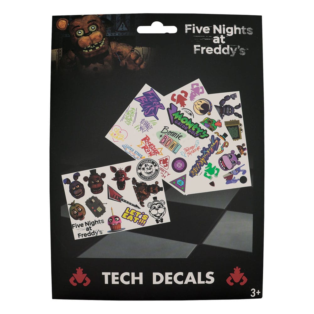 Five Nights at Freddy's Tech Sticker Pack 5060948295871