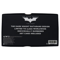 The Dark Knight Replica Batman Batarang Limited Edition 18 cm 5060948290647