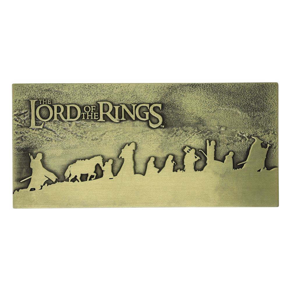 Lord of the Rings The Fellowship Plaque Limited Edition 5060662465833