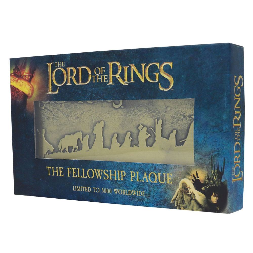 Lord of the Rings The Fellowship Plaque Limited Edition 5060662465833