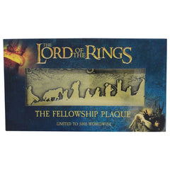 Lord of the Rings The Fellowship Plaque Limited Edition 5060662465833