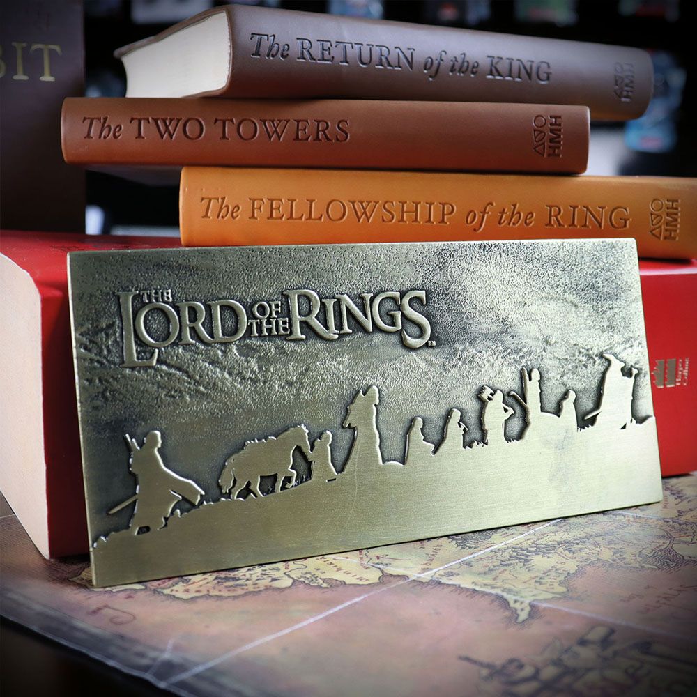 Lord of the Rings The Fellowship Plaque Limited Edition 5060662465833