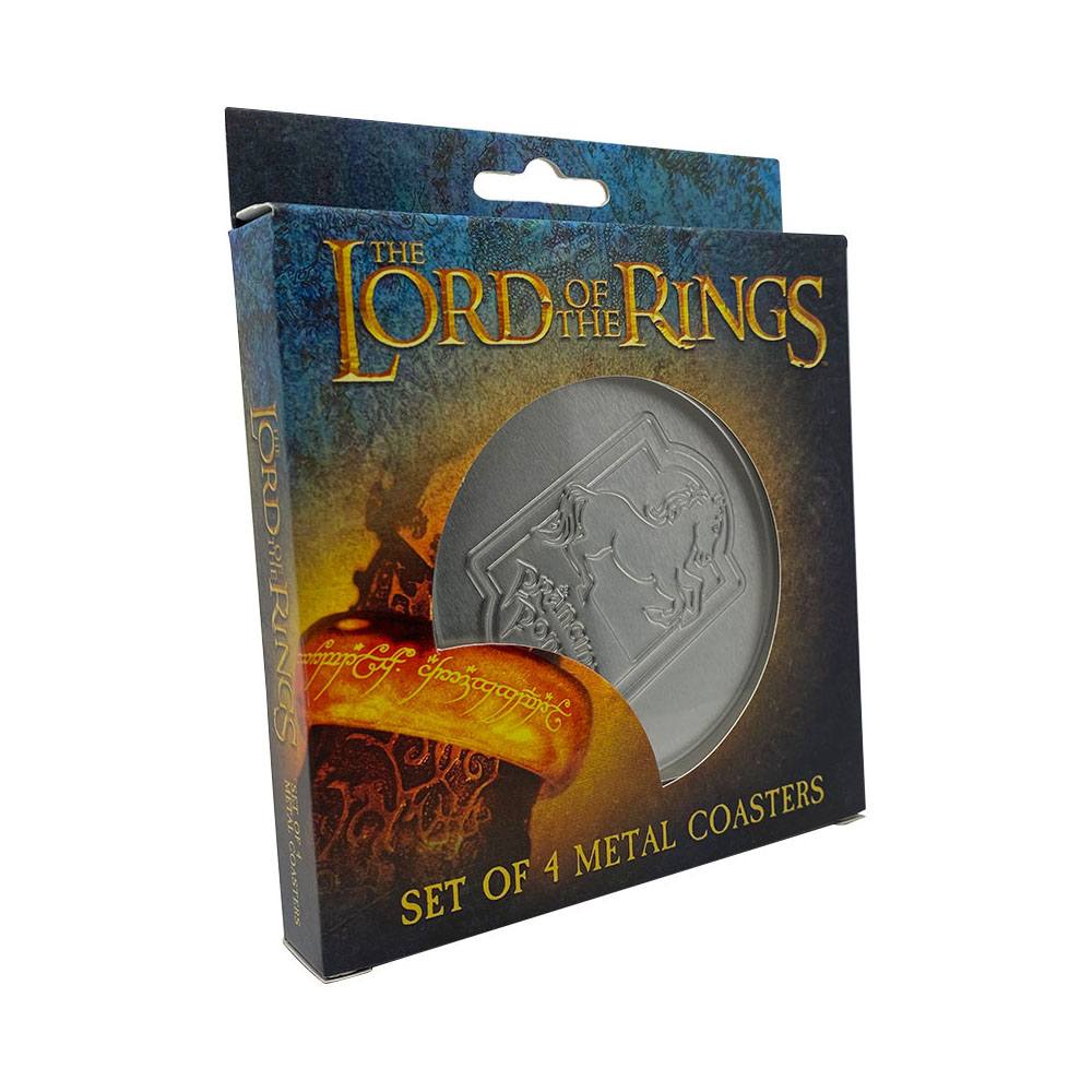 The Lord of the Rings Coaster 4-Pack Green Dragon 5060662464027