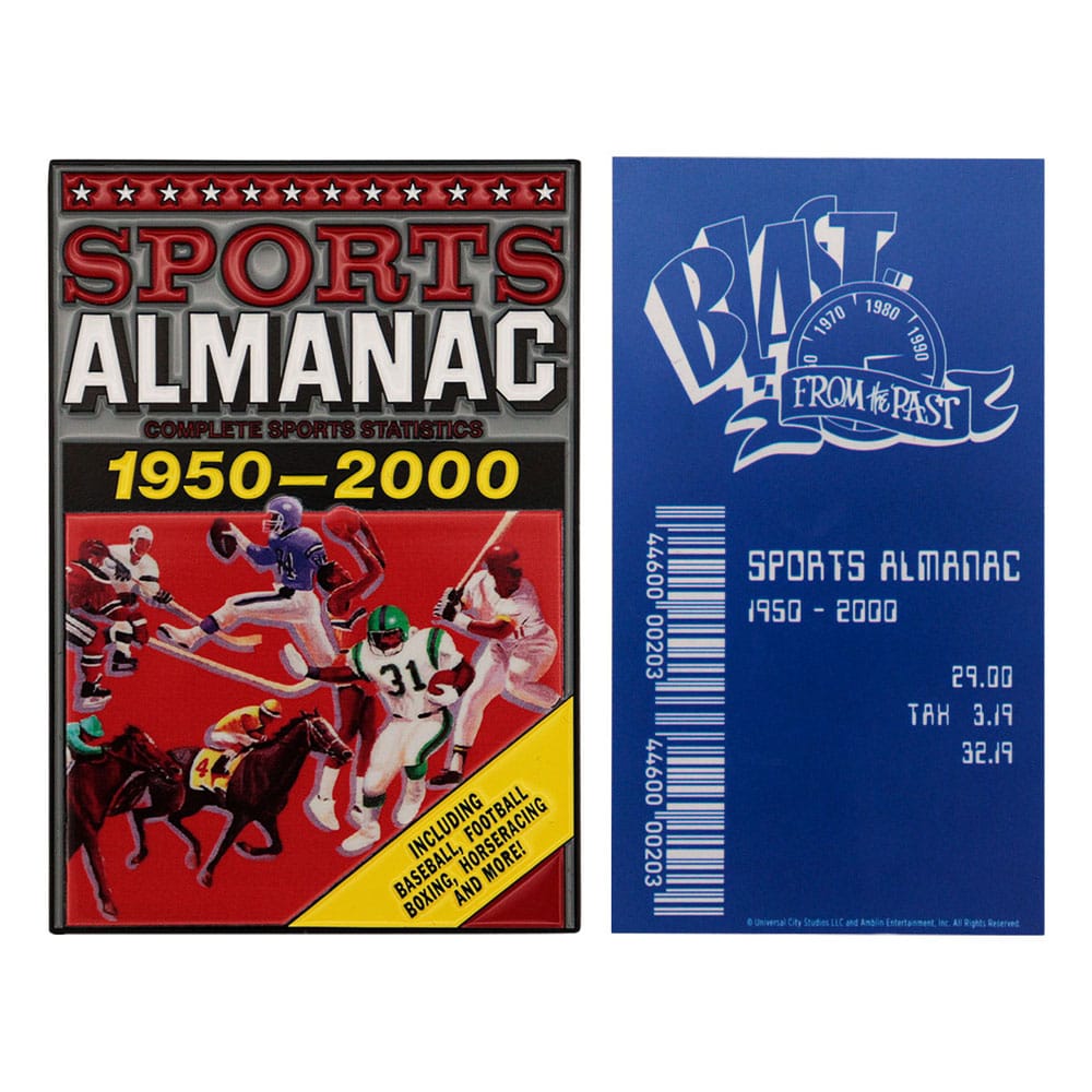 Back to the Future Ingot Sport Almanac Limited Edition 5060948292580