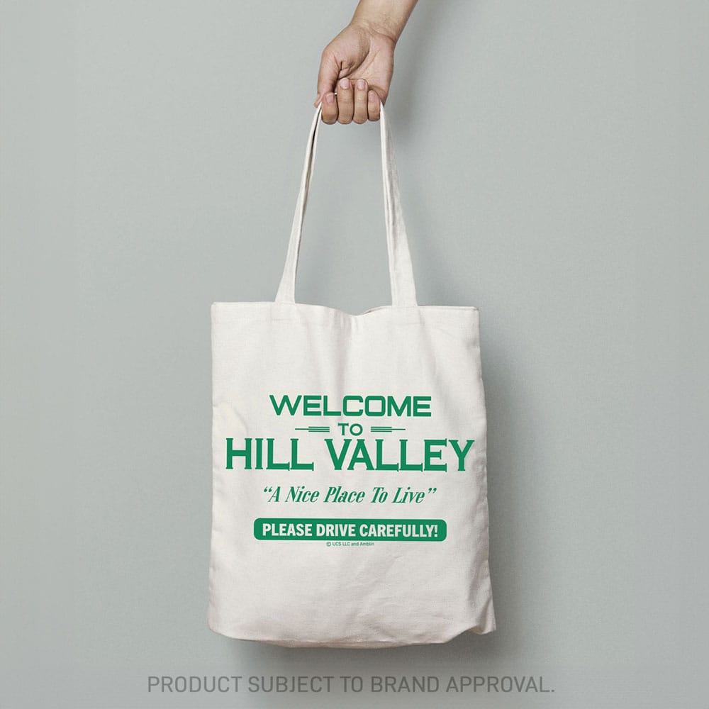 Back to the Future Tote Bag Hill Valley 5060948294775