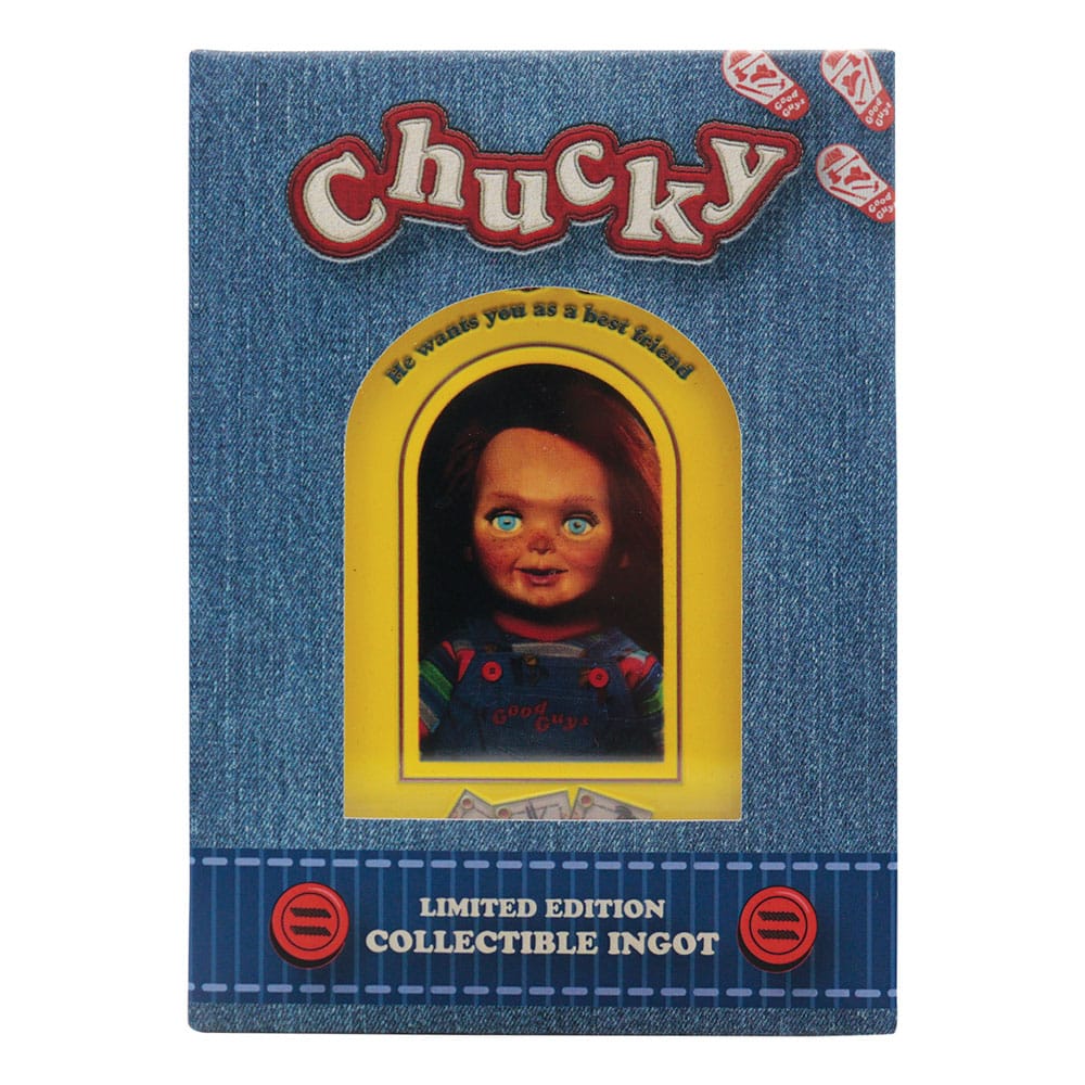 Child´s Play Ingot and Spell Card Chucky Limited Edition 5060948294188