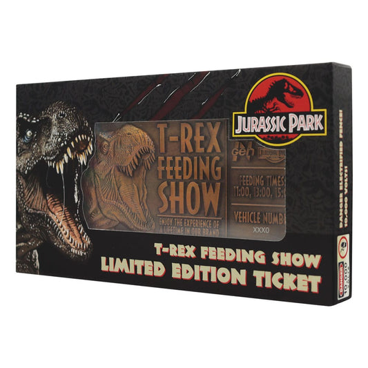 Jurassic Park Replica 1/1 Feeding Show Ticket 5060948296236