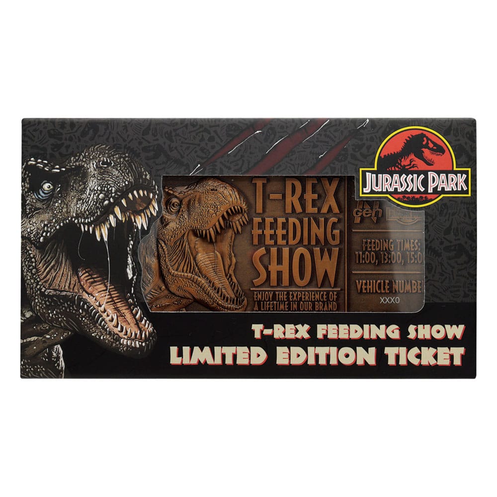 Jurassic Park Replica 1/1 Feeding Show Ticket 5060948296236