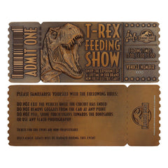 Jurassic Park Replica 1/1 Feeding Show Ticket 5060948296236