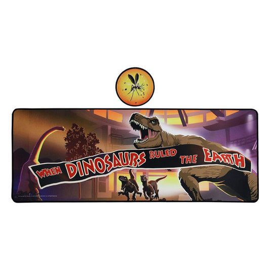 Jurassic Park Desk Pad & Coaster Set Dinosaurs Limited Edition 5060948292573