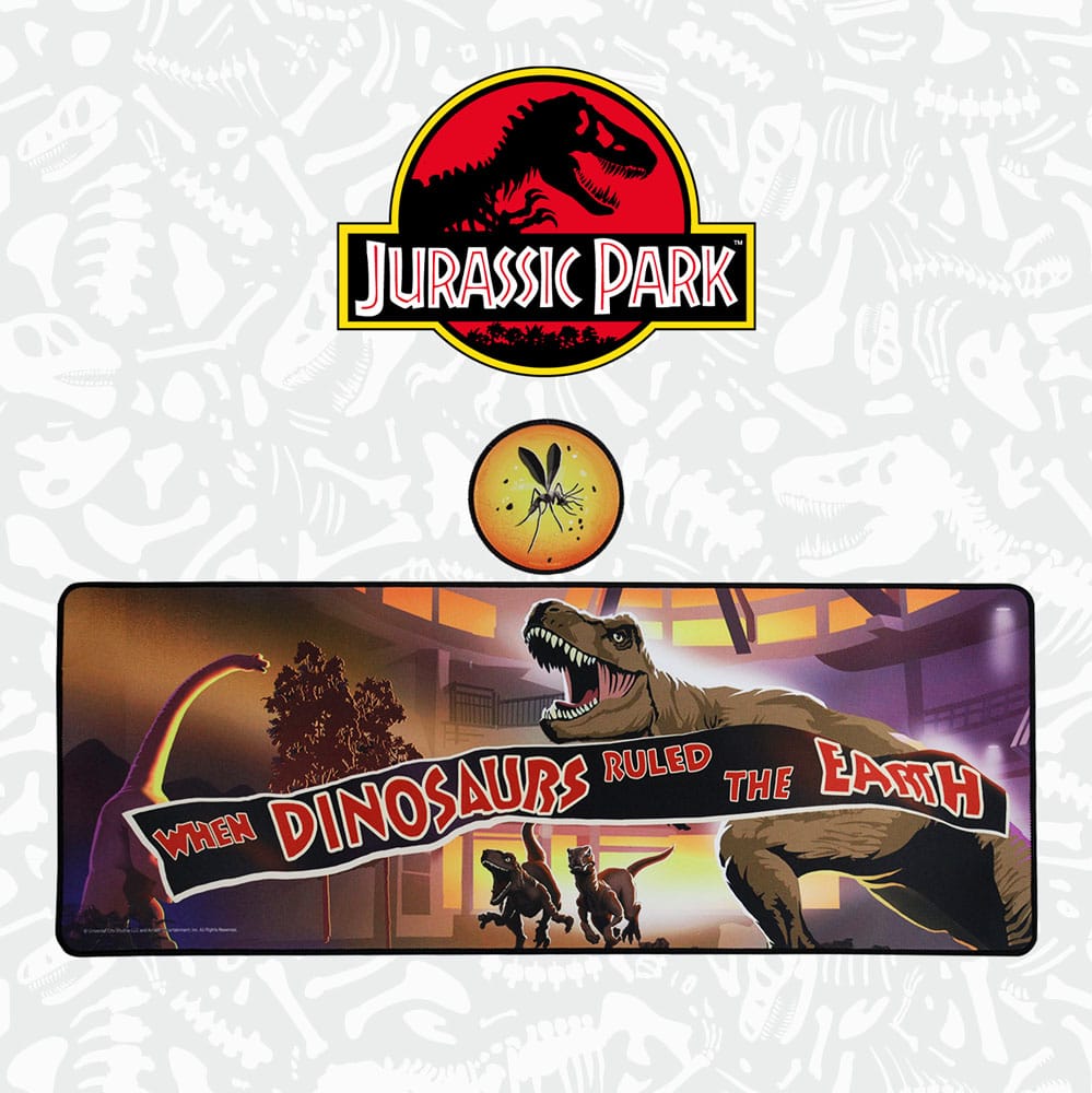 Jurassic Park Desk Pad & Coaster Set Dinosaurs Limited Edition 5060948292573