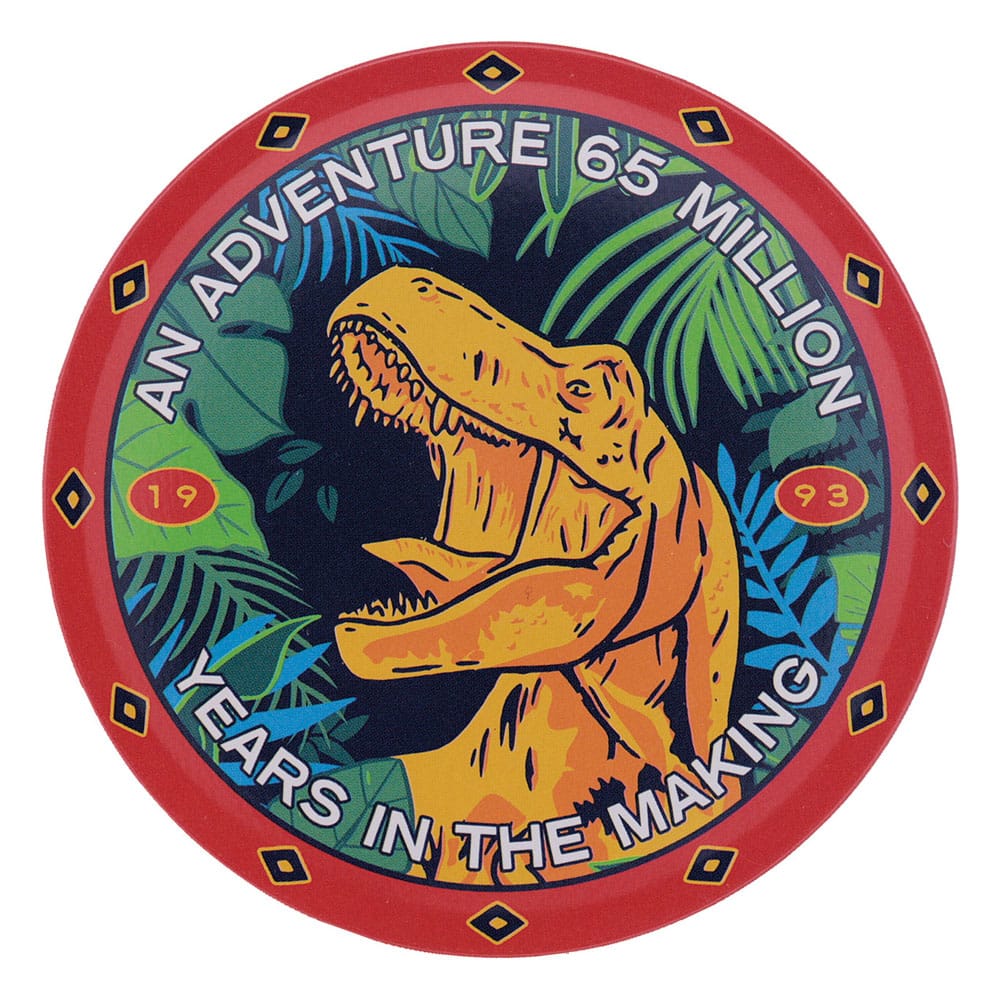 Jurassic Park Coaster 4-Pack 5060948296366