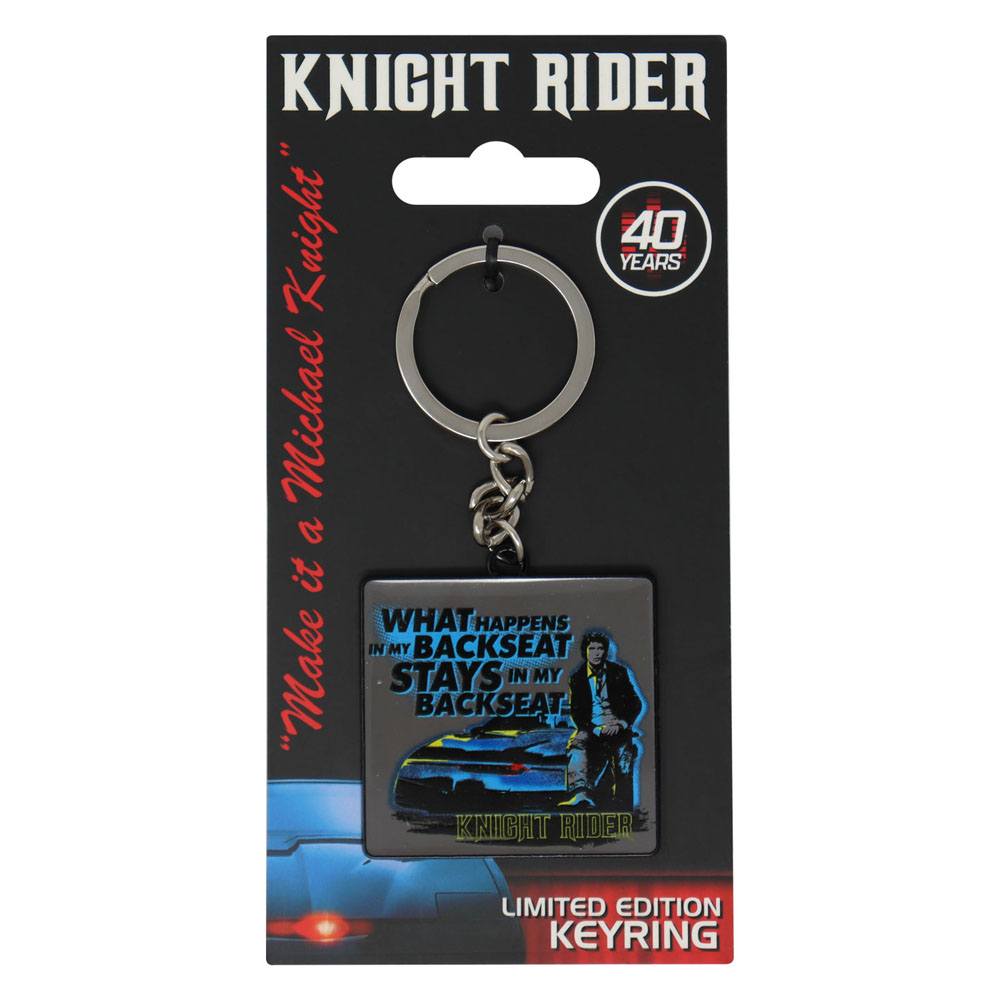 Knight Rider Metal Keychain 40th Anniversary  5060662467479