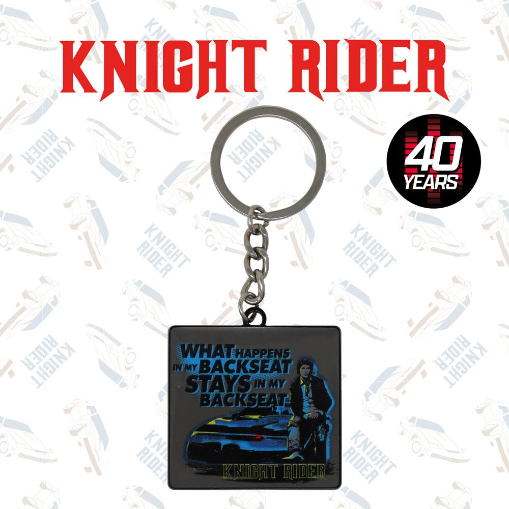 Knight Rider Metal Keychain 40th Anniversary Limited Edition 5060662467479