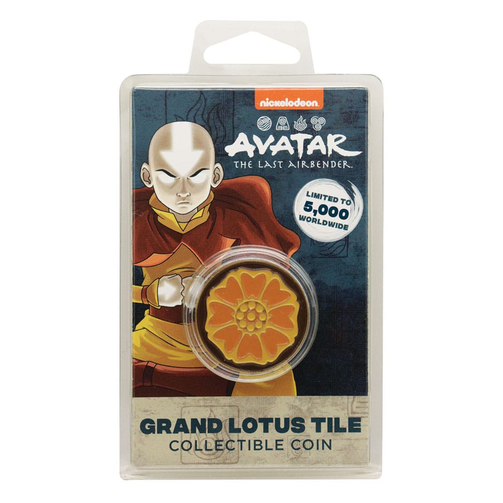 Avatar The Last Airbender Collectable Coin Iroh Limited Edition 5060948294966