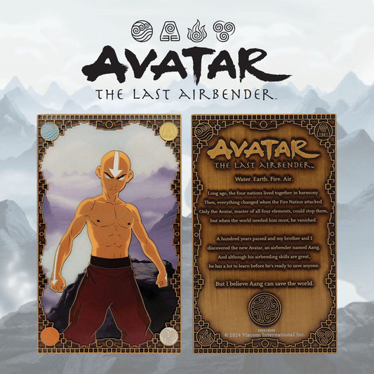 Avatar The Last Airbender Ingot Aang Limited Edition 5060948295024