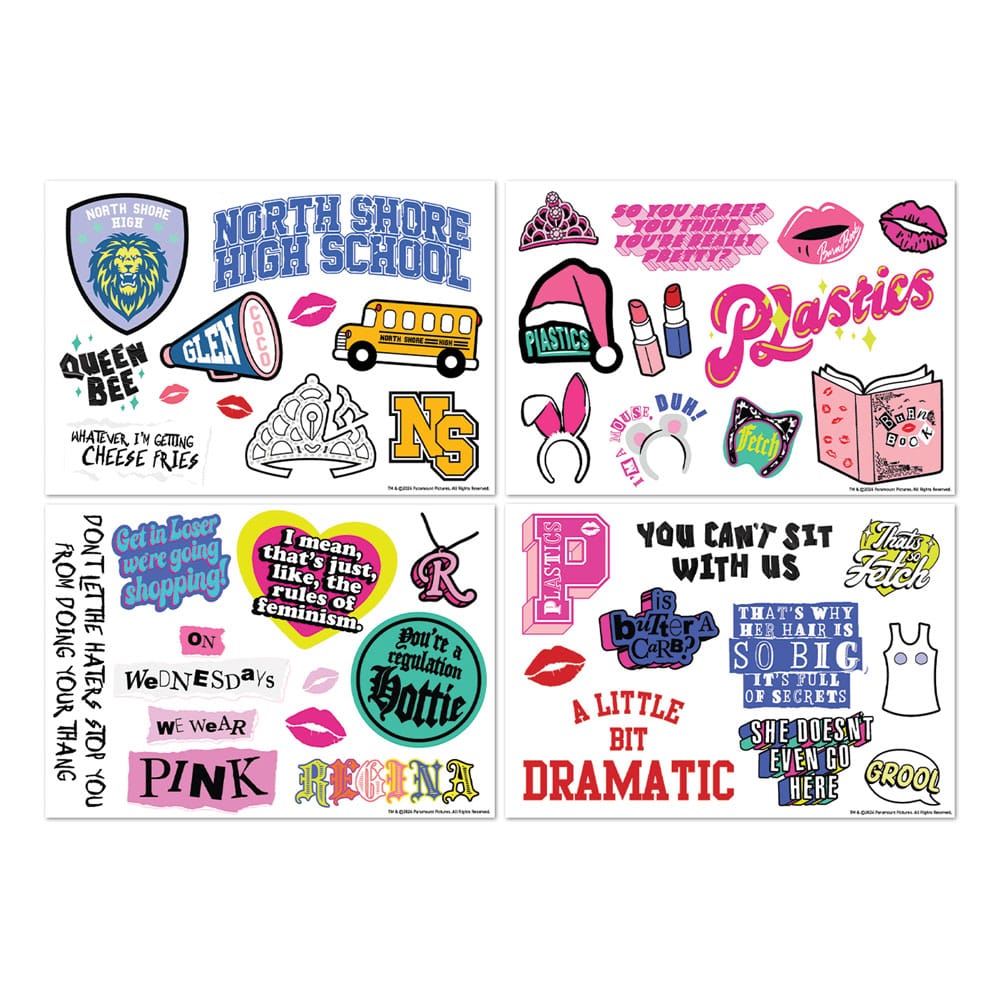 Mean Girls Tech Sticker Pack 5060948296076