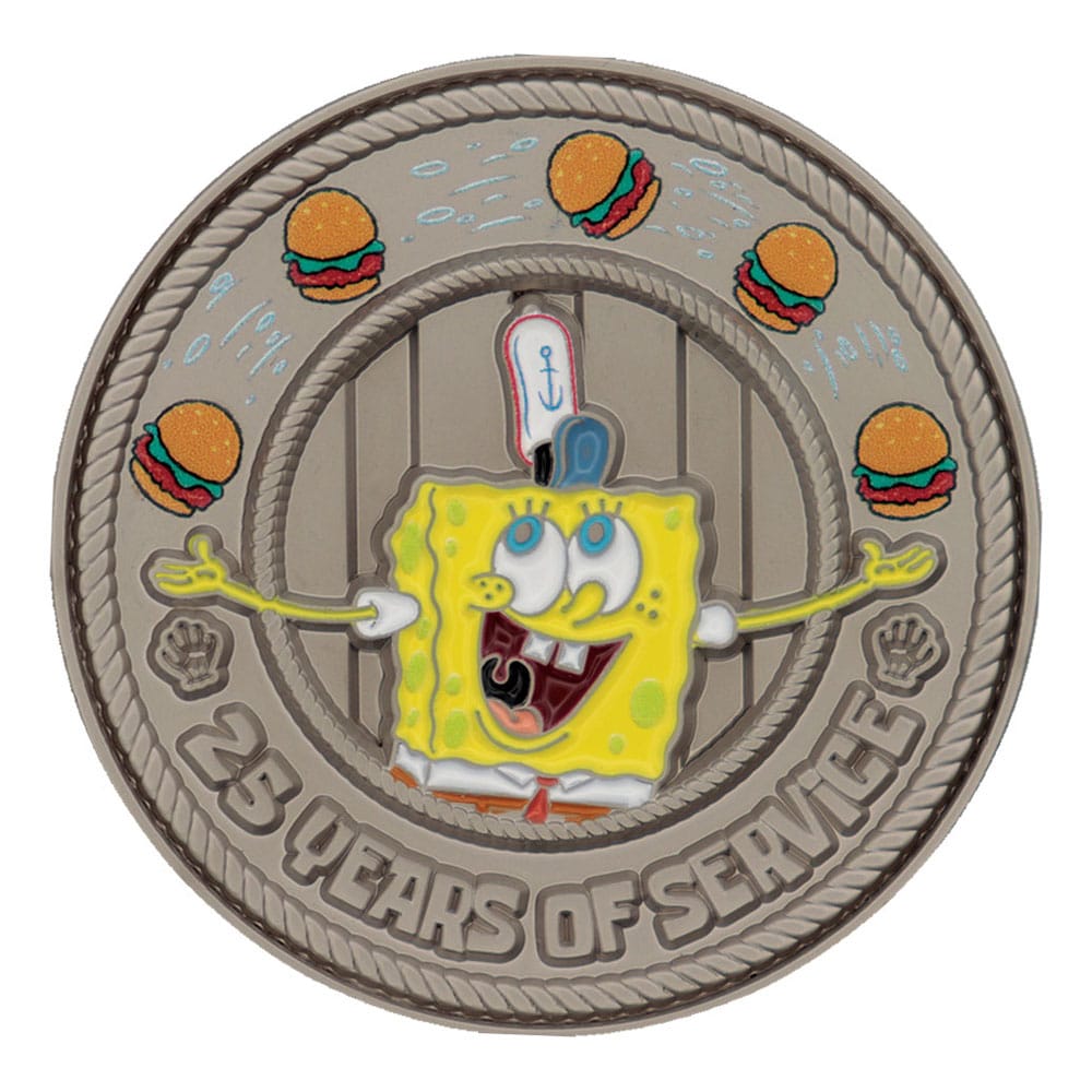 SpongeBob Collectable Coin 25th Anniversary Limited Edition 5060948291132