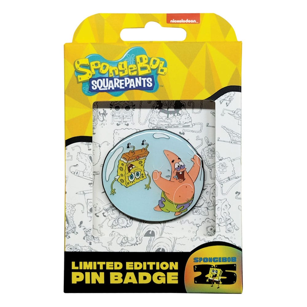 SpongeBob SquarePants Pin Badge Bubble Limited Edition 5060948291118