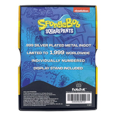 SpongeBob SquarePants Ingot 25th Anniversary Limited Edition 5060948296137