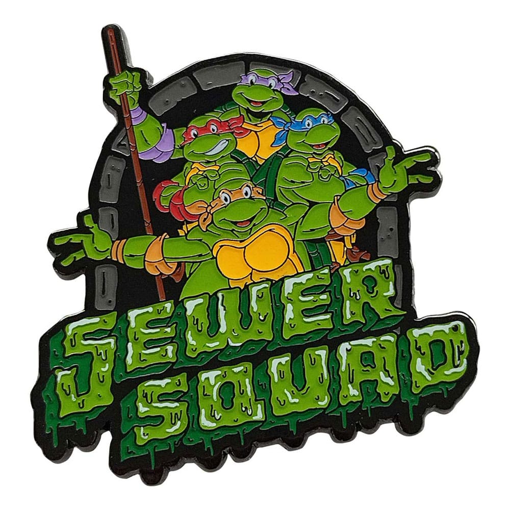 Teenage Mutant Ninja Turtles Pin Badge 40th Anniversary Limited Edition 5060948293792