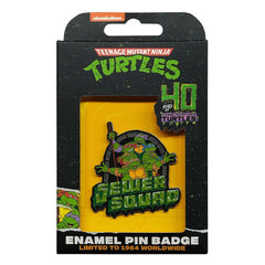 Teenage Mutant Ninja Turtles Pin Badge 40th Anniversary Limited Edition 5060948293792