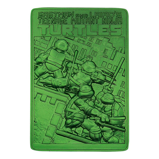 Teenage Mutant Ninja Turtles Ingot 40th Anniversary Green Limited Edition 5060948293709